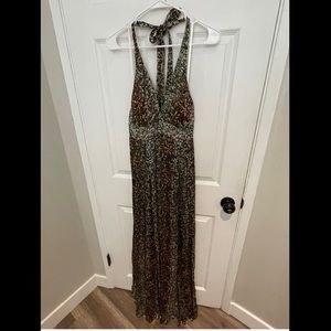 Adam Lippes, halter top gown, size 8